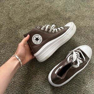Converse Women's Brown High-Top Sneakers